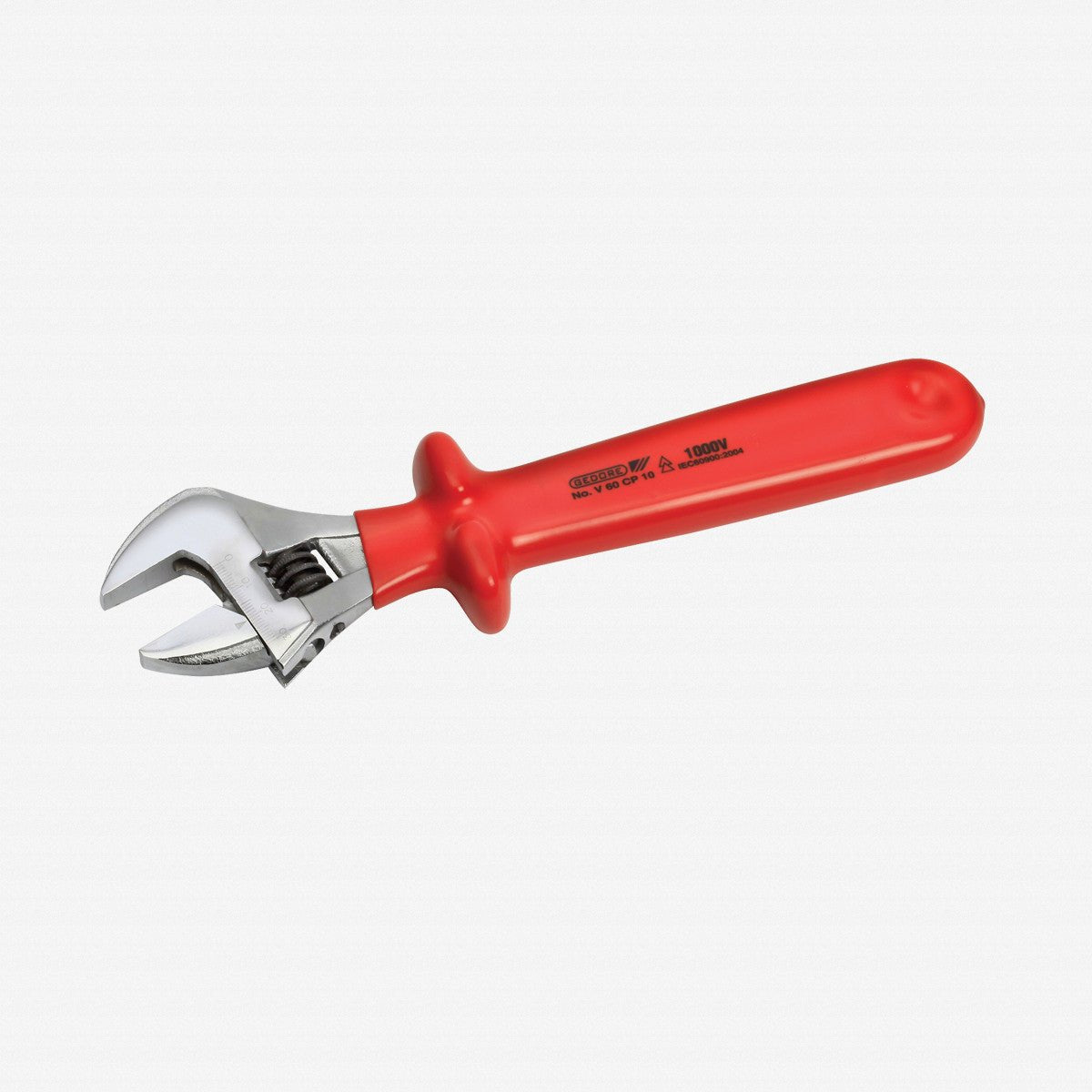 Gedore 2179067 V 60 CP 10 Adjustable wrench, open end, 1000 V 10"