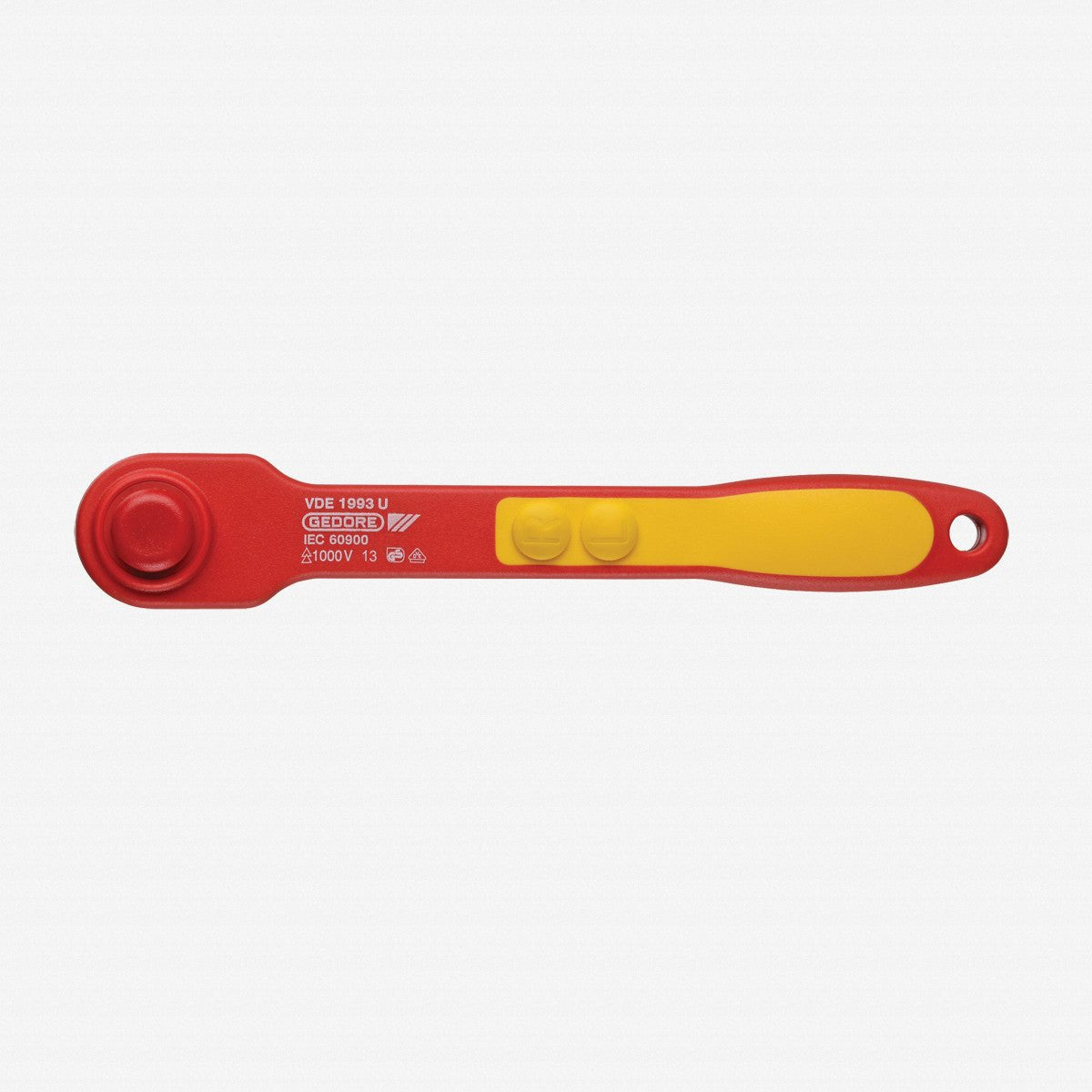 Gedore 6123910 VDE 1993 U VDE Reversible ratchet 1/2"