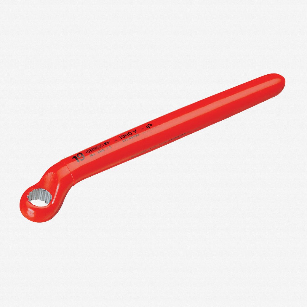 Gedore 6036270 VDE 2 E 12 VDE Single ended ring spanner 12 mm