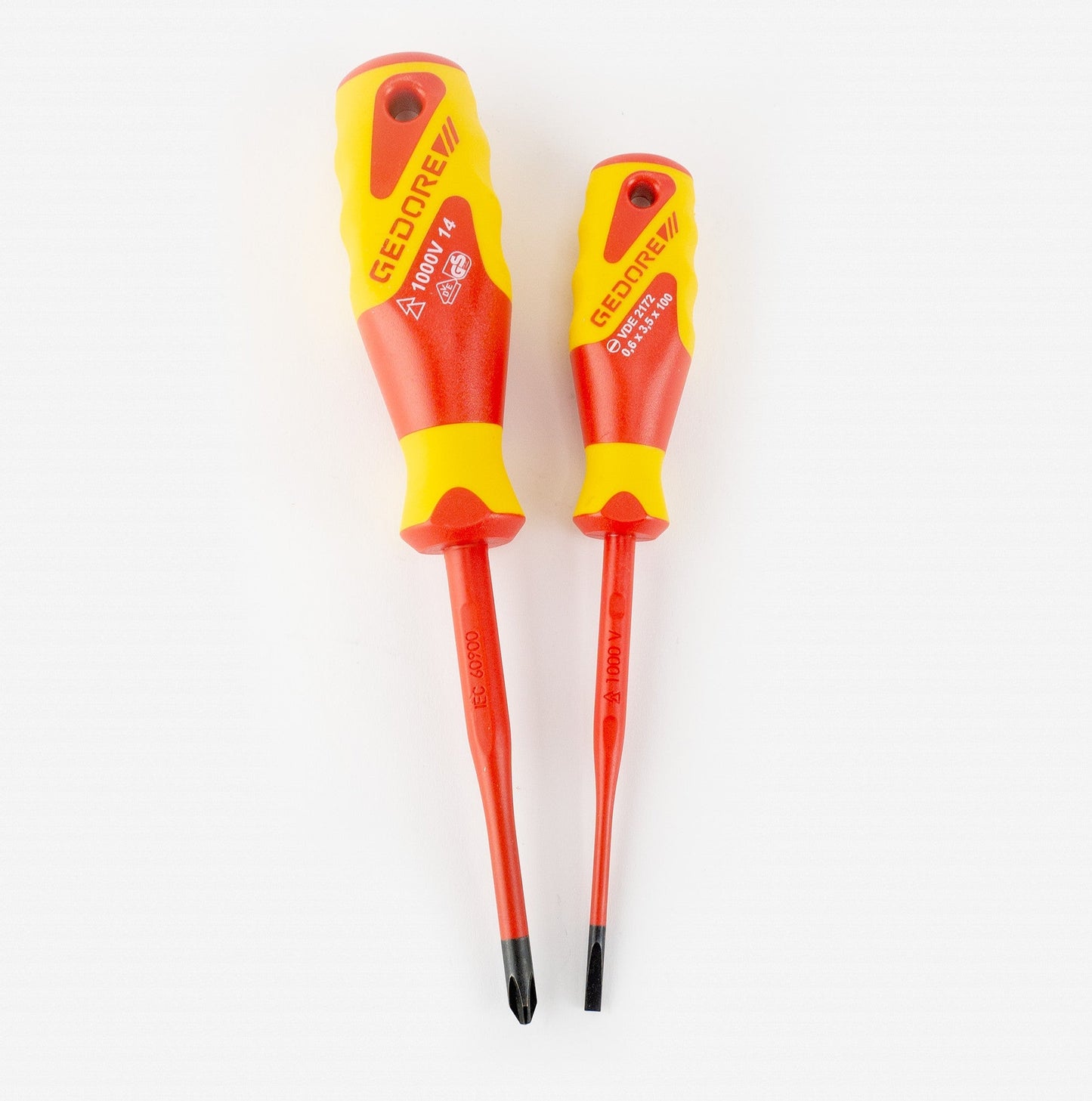 Gedore 2928736 VDE 2162-2172 PH-02 SLIM DRIVE 2 Pc Insulated Screwdriver Set