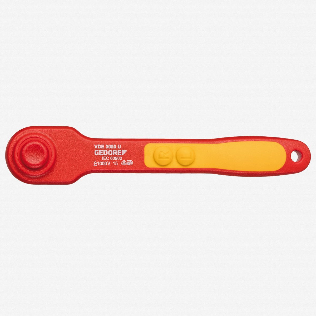 Gedore 2946599 VDE 3093 U VDE Reversible ratchet 3/8"
