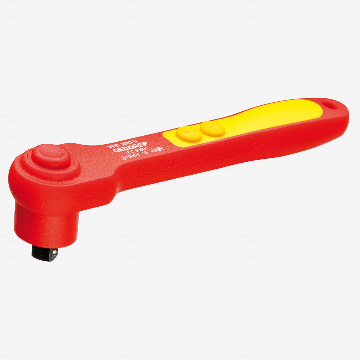 Gedore 2946599 VDE 3093 U VDE Reversible ratchet 3/8"