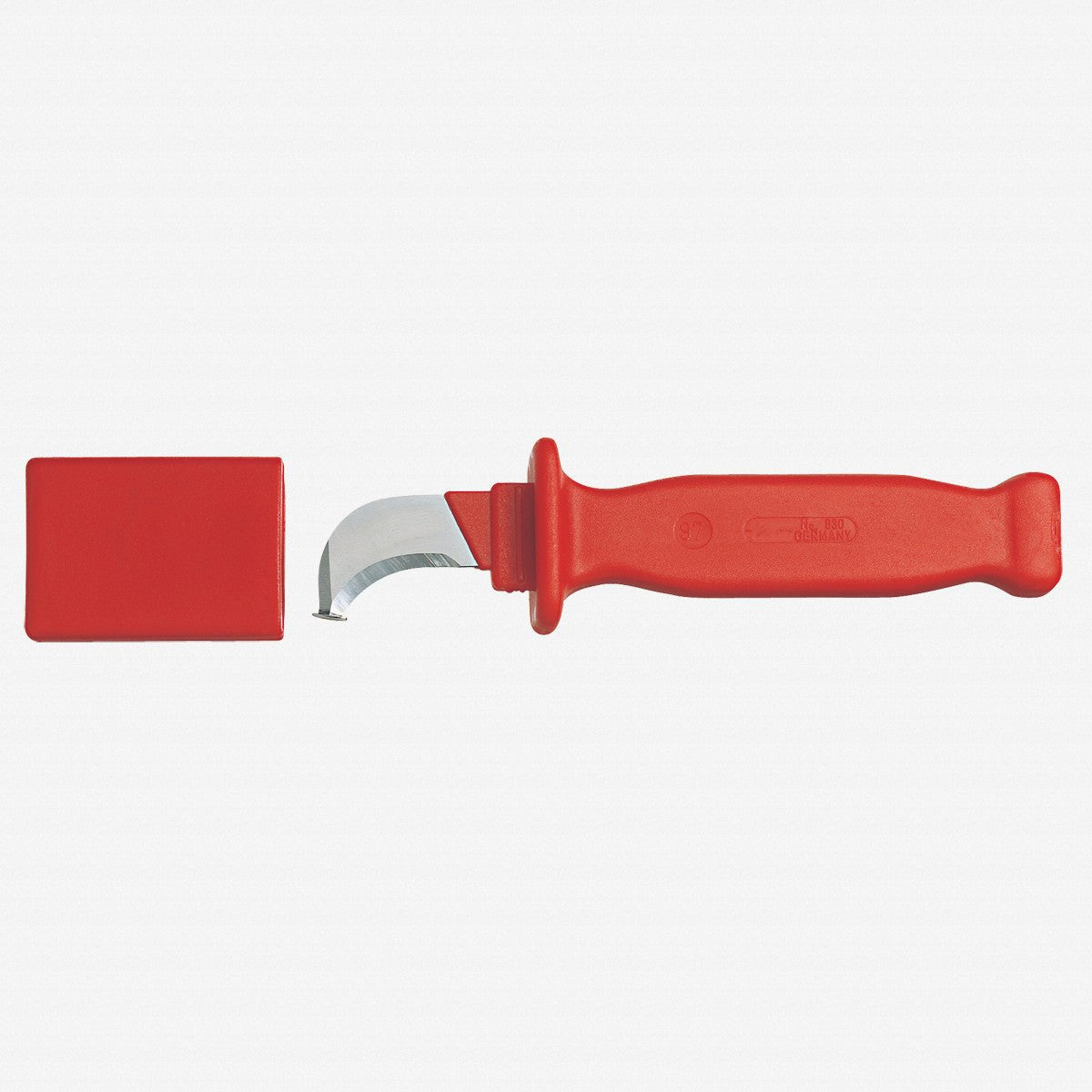 Gedore 6698490 VDE 4527 VDE Cable knife with hooked blade