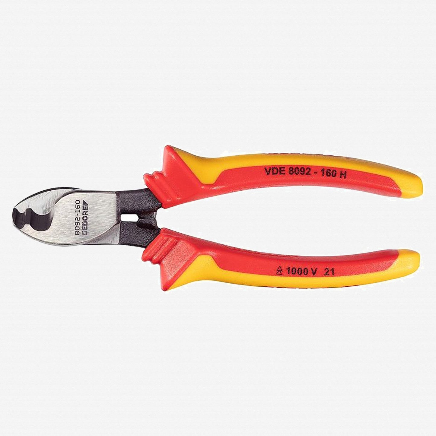 Gedore 3412407 VDE 8092-160 H VDE Cable Shears, 170 mm