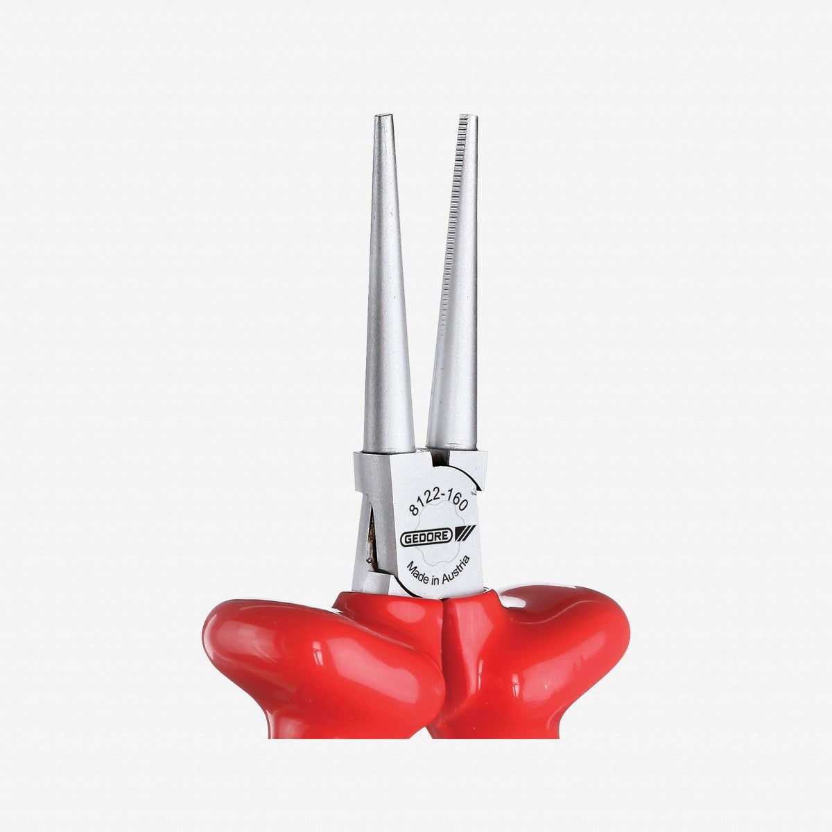 Gedore 6717110 VDE 8122-160 VDE Round nose pliers with VDE dipped insulation