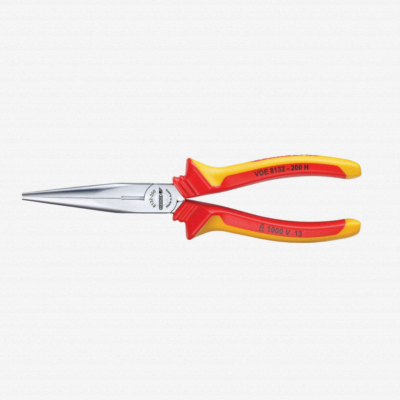 Gedore 1552112 VDE 8132-160 H VDE Telephone pliers with VDE insulating sleeves 160 mm