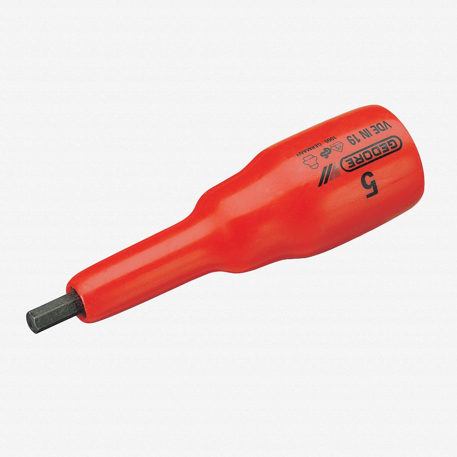 Gedore 6124560 VDE IN 19 6 VDE Screwdriver bit socket 1/2" 6 mm