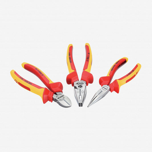Gedore 1550594 VDE S 8003 H VDE Pliers set with VDE insulating sleeves 3 pcs