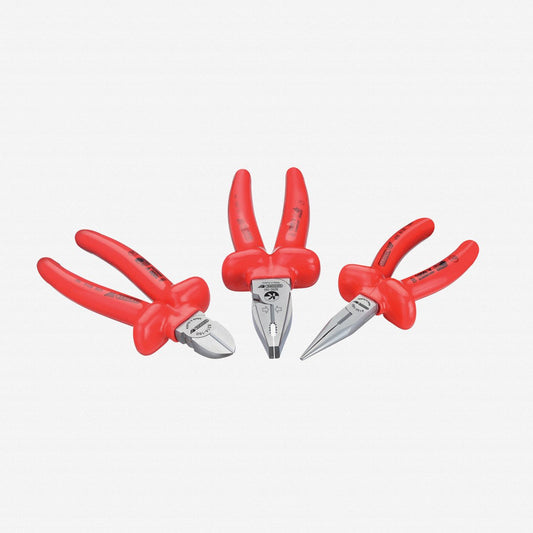 Gedore 6708120 VDE S 8003 VDE Pliers set with VDE dipped insulation 3 pcs