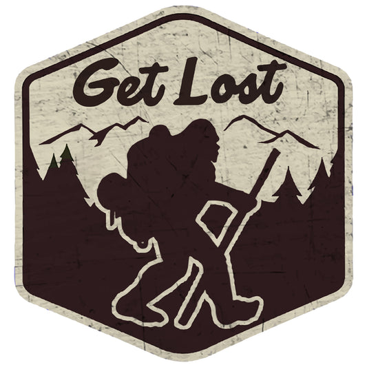 Paradise Clay IHS068 Get Lost V1 - Vinyl Sticker (1 STICKER)