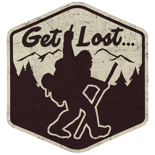 Paradise Clay IHS069 Get Lost V2 - Vinyl Sticker (1 STICKER)
