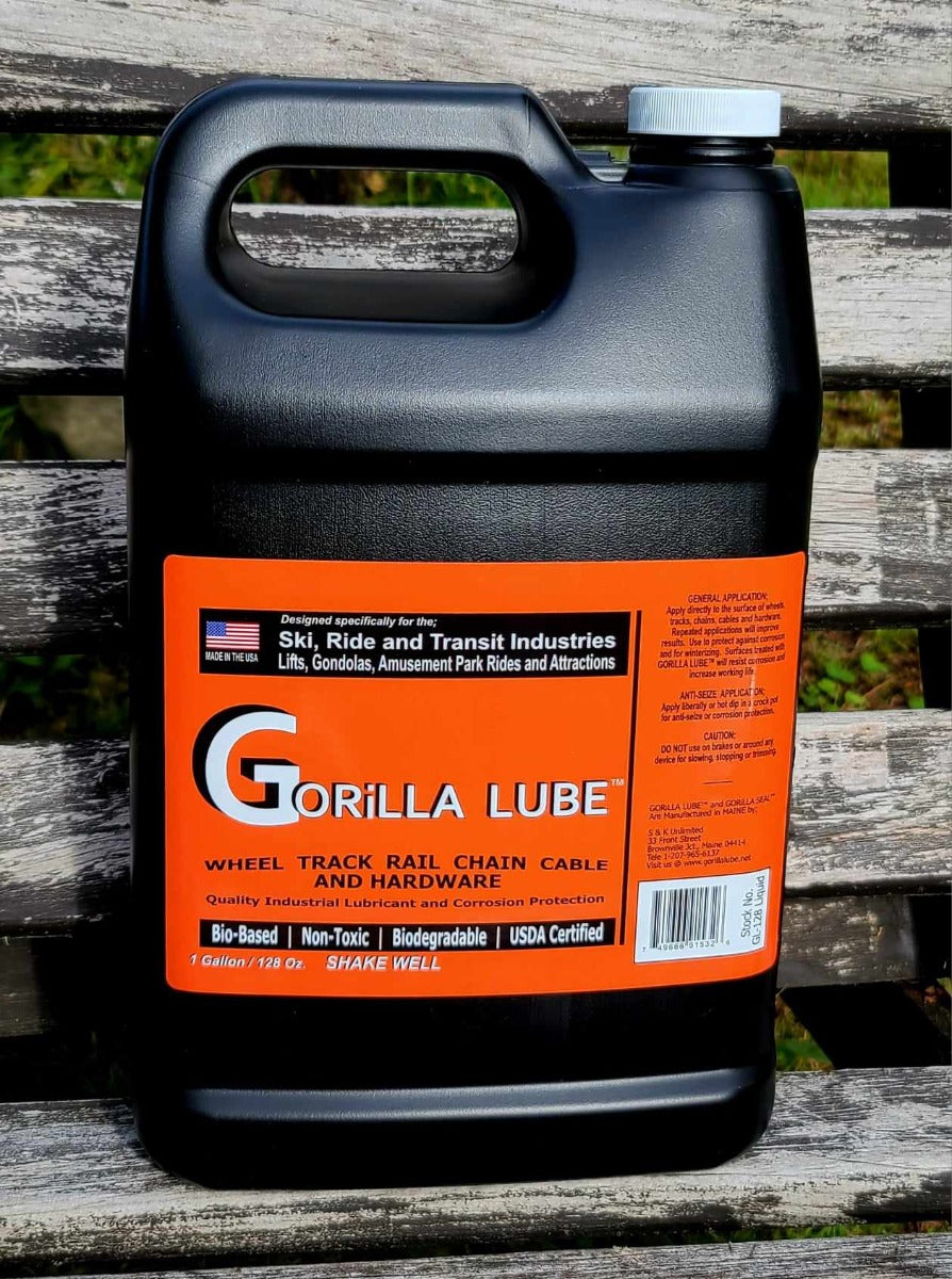 Gorilla Lube GL-128 Liquid Gallon Jug