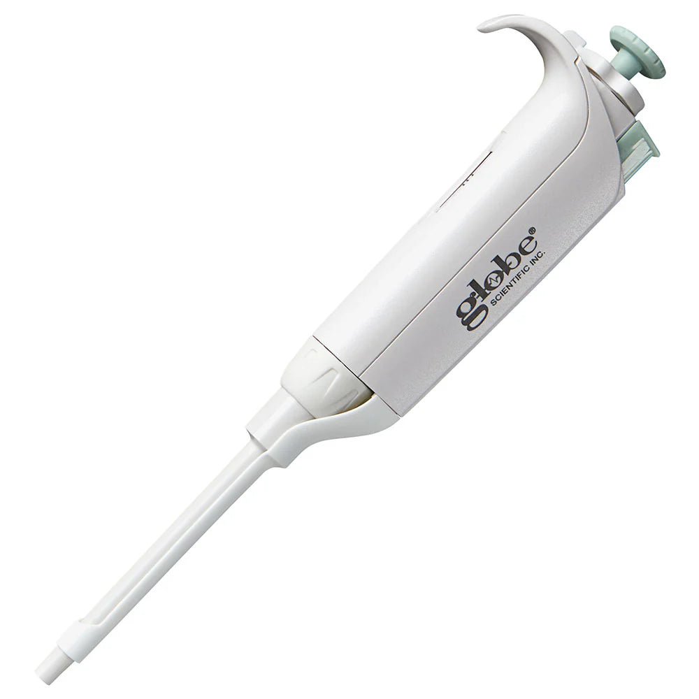 Globe Scientific 3362-10 Pipette Diamond PosiStop Fully Autoclavable Fixed volume 10ul Red