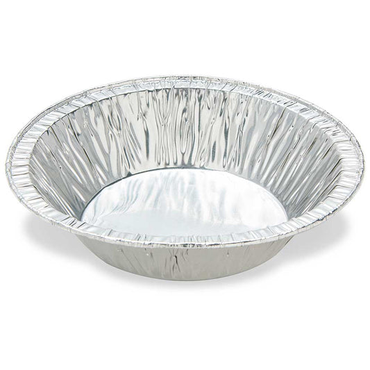 Globe Scientific 8315 Aluminum Weigh Dish127mm OD 200ml Crimped Side and Curled Lip
