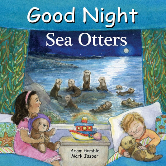 Paradise Clay PGN520 Good Night Sea Otters - Board Book