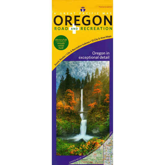 Paradise Clay GPR027 Oregon Road & Recreation Map