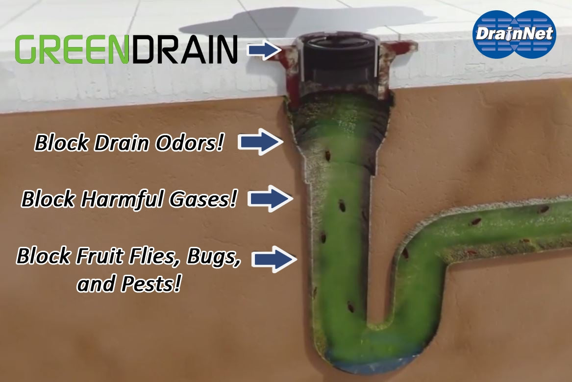 Green Drain GD5 (5”) Waterless Drain Trap Seal