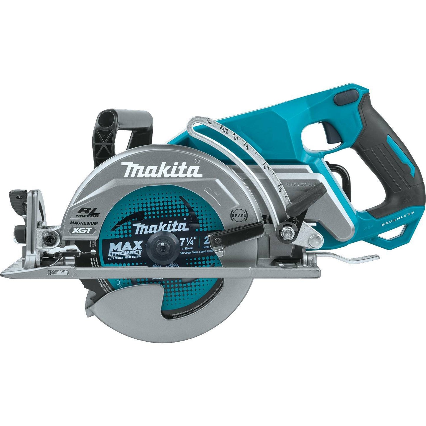 Makita GSR01Z 40V max XGT® Brushless Cordless Rear Handle 7‘1/4 Circular Saw, Tool Only