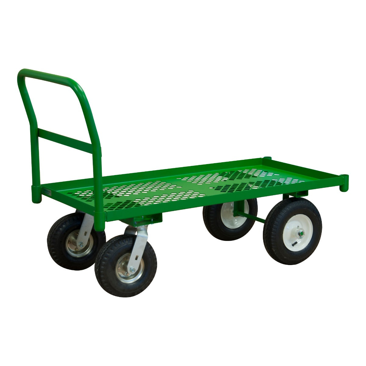 Durham GTEPT244810/12PN-83T GARDEN TRUCK, PERFORATED DECK, 24-5/16 X 51-9/16 X 35-1/8