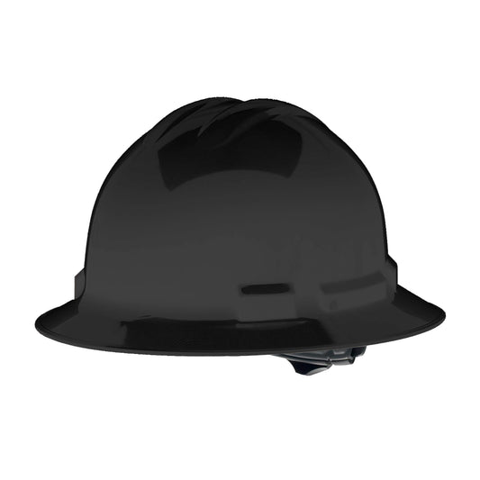 Cordova Safety H34R7 Ratchet, 4-Point, Duo Safety™, Hard Hat, Full Brim, Black