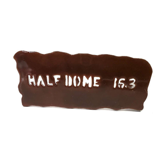 Paradise Clay CMG013 Half Dome 16.3 Trailhead Sign MAGNET