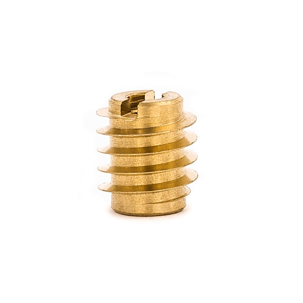 E-Z Knife™ Threaded Insert for Hard Wood - Brass - 4-40 (Pack of 25)