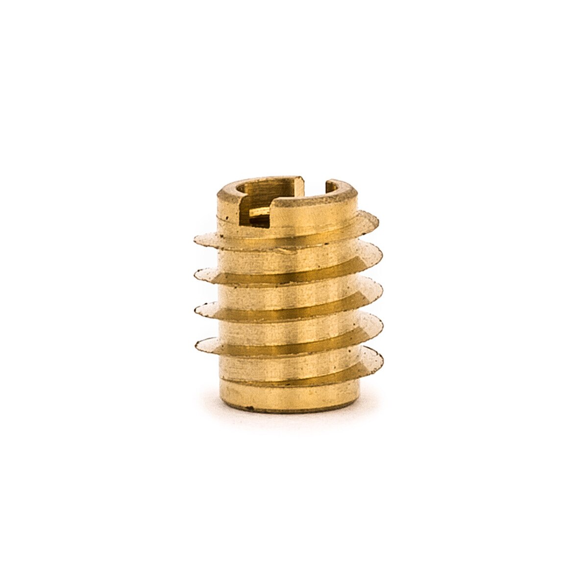 E-Z Knife™ Threaded Insert for Hard Wood - Brass - 8-32 (Pack of 25)