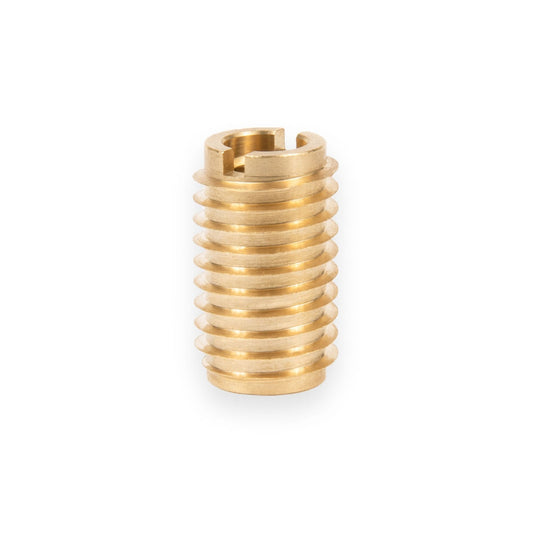 E-Z Knife™ Threaded Insert for Hard Wood - Brass - 5/16-18 - 1.00" Length (Pack of 10)