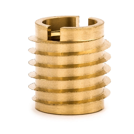 E-Z Knife™ Threaded Insert for Hard Wood - Brass - 3/8-16 (Pack of 10)