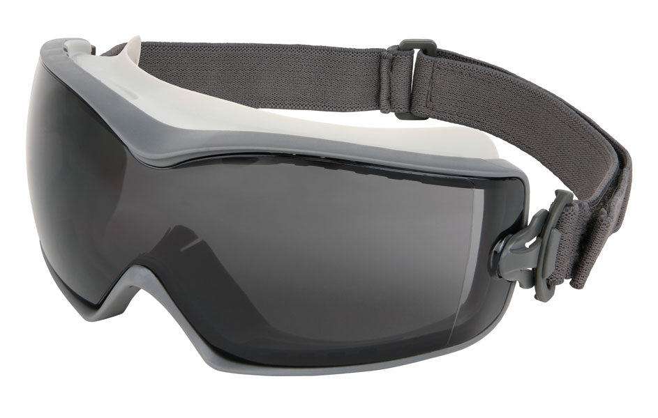 MCR Safety HB1212PF Hydroblast® HB2 Safety Goggles with Gray MAX6® Anti-Fog Lens Indirect Vented with Adjustable Elastic Strap 7-Point Ratchet Action Hinge (1 Pair)