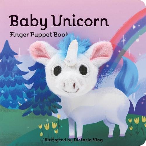 Paradise Clay HCB083 Baby Unicorn - Finger Puppet Book