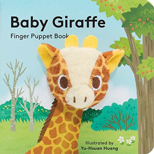 Paradise Clay HCB093 Baby Giraffe - Finger Puppet Book