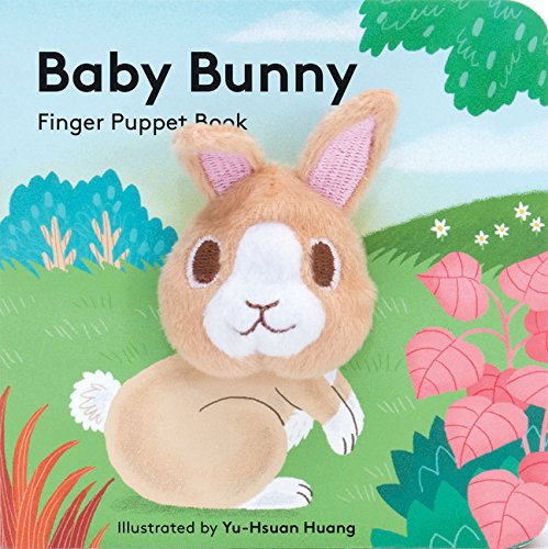 Paradise Clay HCB099 Baby Bunny - Finger Puppet Book