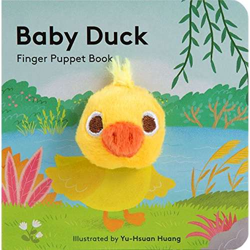 Paradise Clay HCB101 Baby Duck - Finger Puppet Book