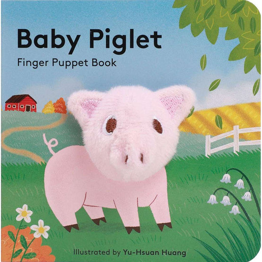 Paradise Clay HCB102 Baby Piglet - Finger Puppet Book