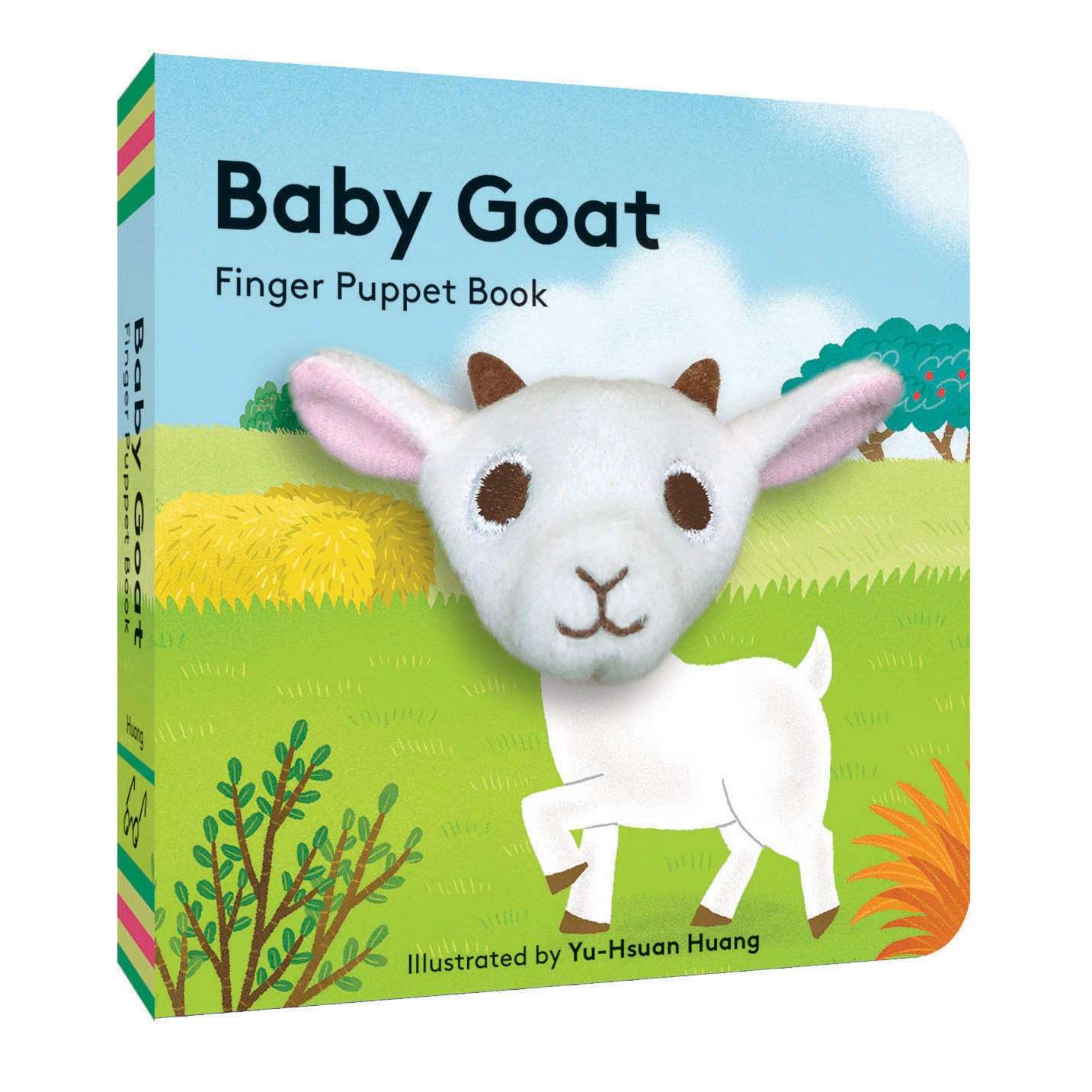 Paradise Clay HCB108 Baby Goat - Finger Puppet Book