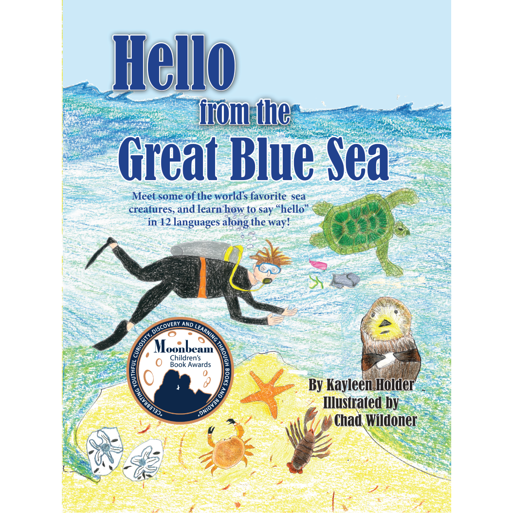 Paradise Clay IHP_TDN002 Hello from the Great Blue Sea - Book