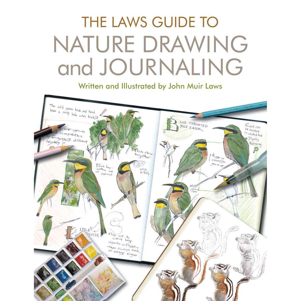 Paradise Clay HEY008 The Laws Guide to Nature Drawing and Journaling - Book