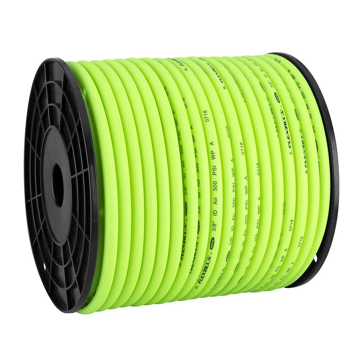 FlexZilla HFZ38250YW Pro Bulk Air Hose, 3/8" x 250', plastic spool