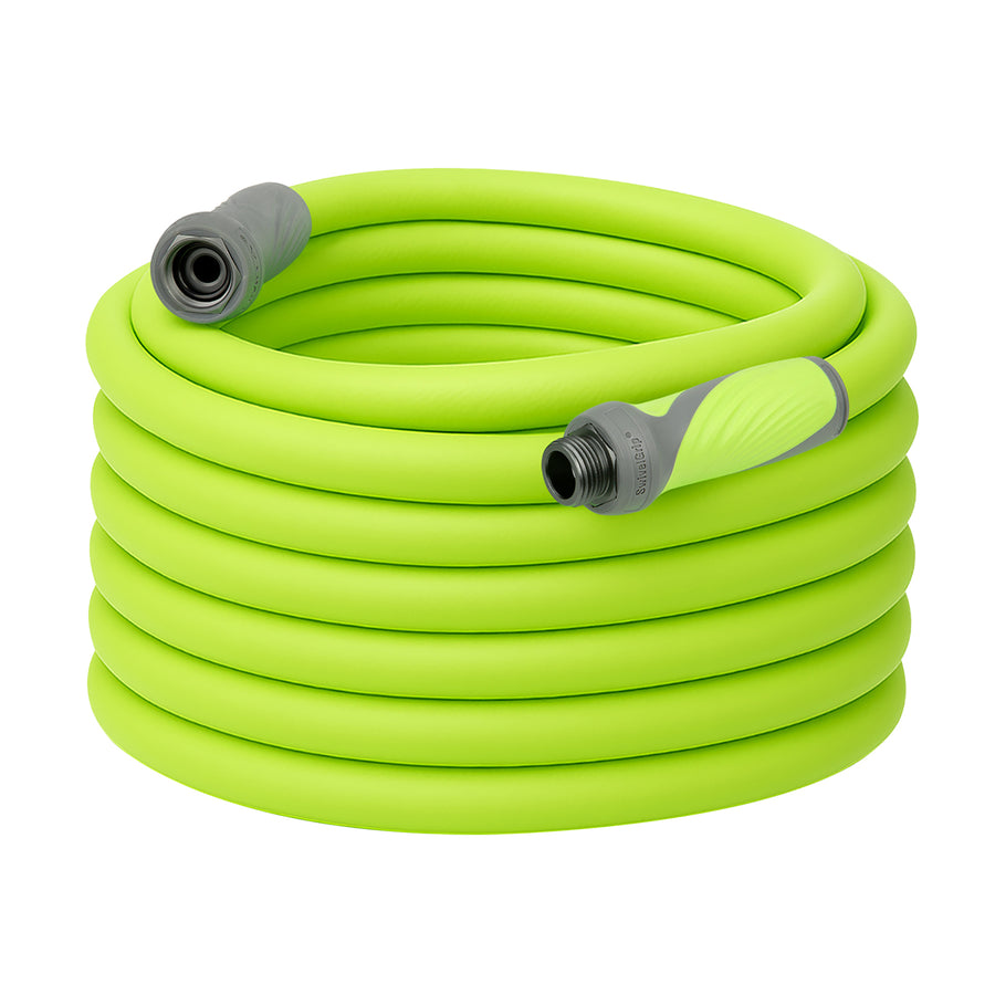 FlexZilla HFZG575YWS SwivelGrip® Garden Hose, 5/8" x 75', 3/4" - 11 1/2 GHT Fittings