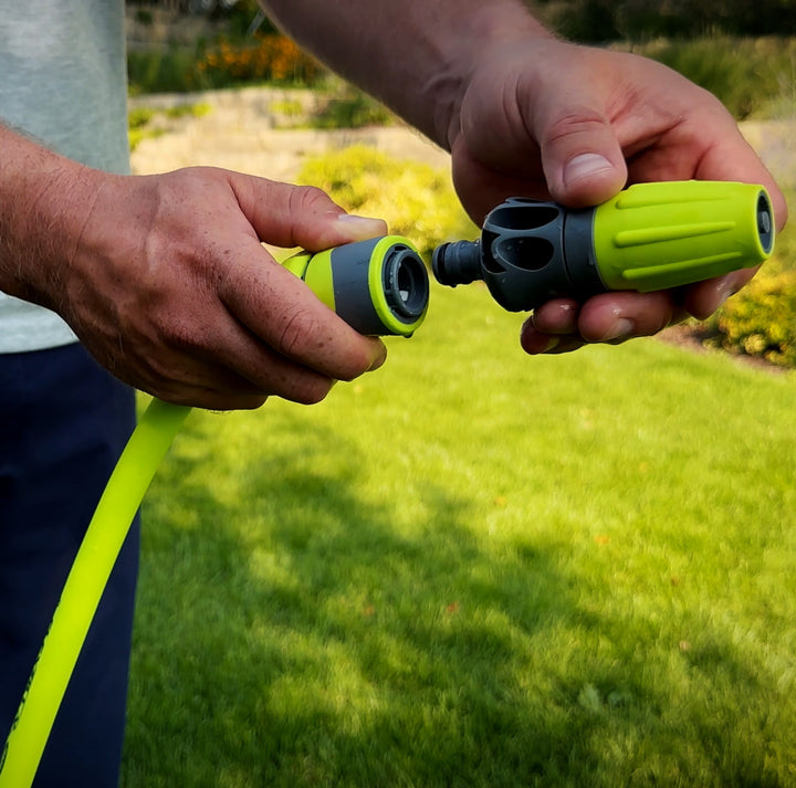 FlexZilla HFZGAK12 Garden Hose Quick-Connect Fittings, 3-Piece Coupler & Plug Kit