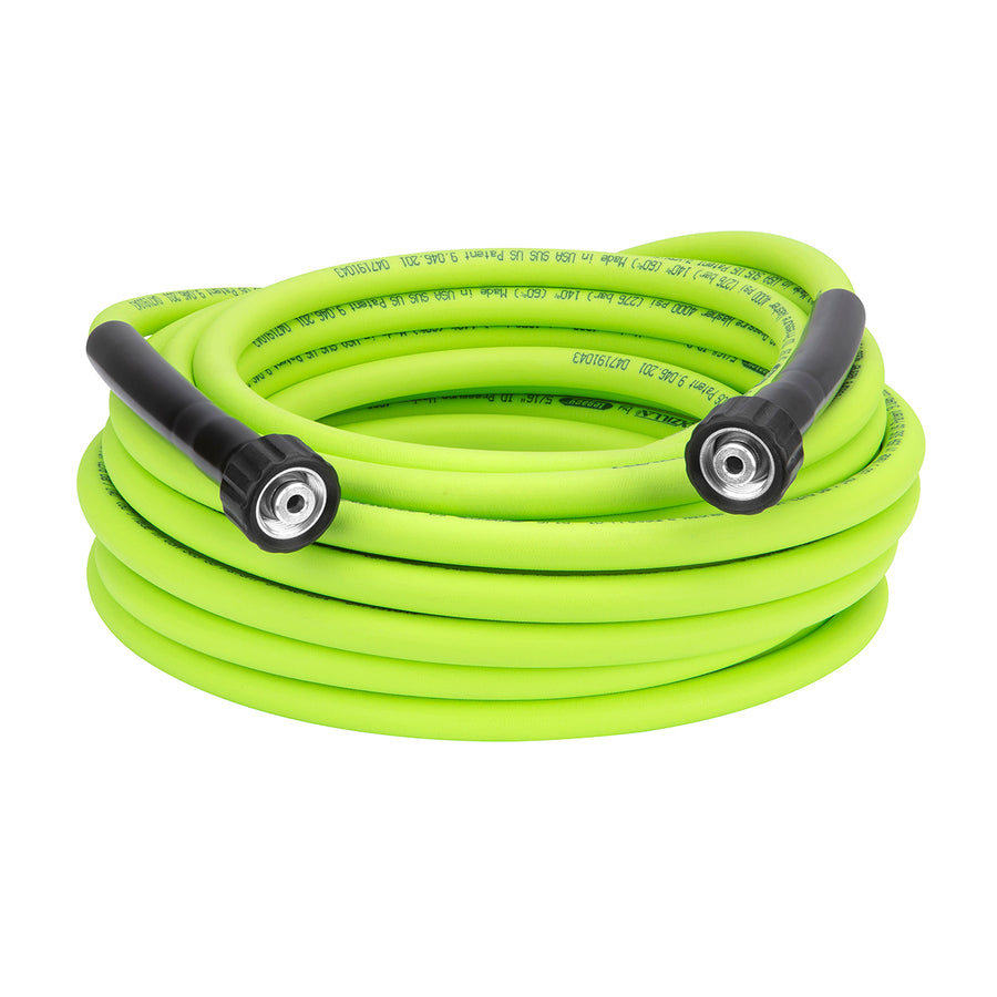 FlexZilla HFZPW40550M Pressure Washer Hose, 5/16" x 50’, 4000PSI, M22 Fittings