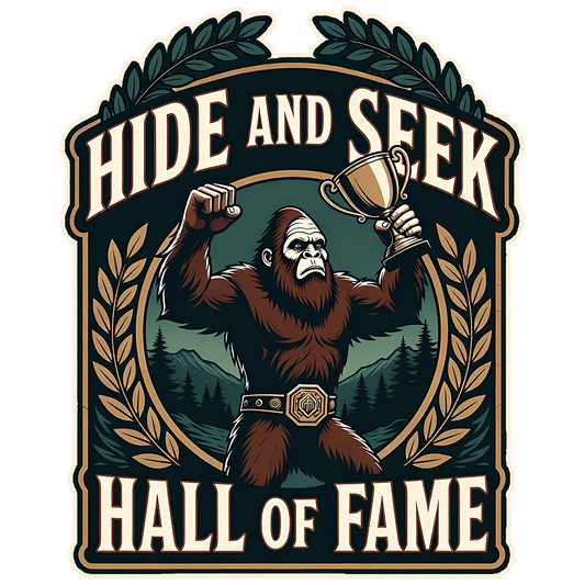 Paradise Clay IHS091 Hide & Seek Hall of Fame - Vinyl Sticker (1 STICKER)