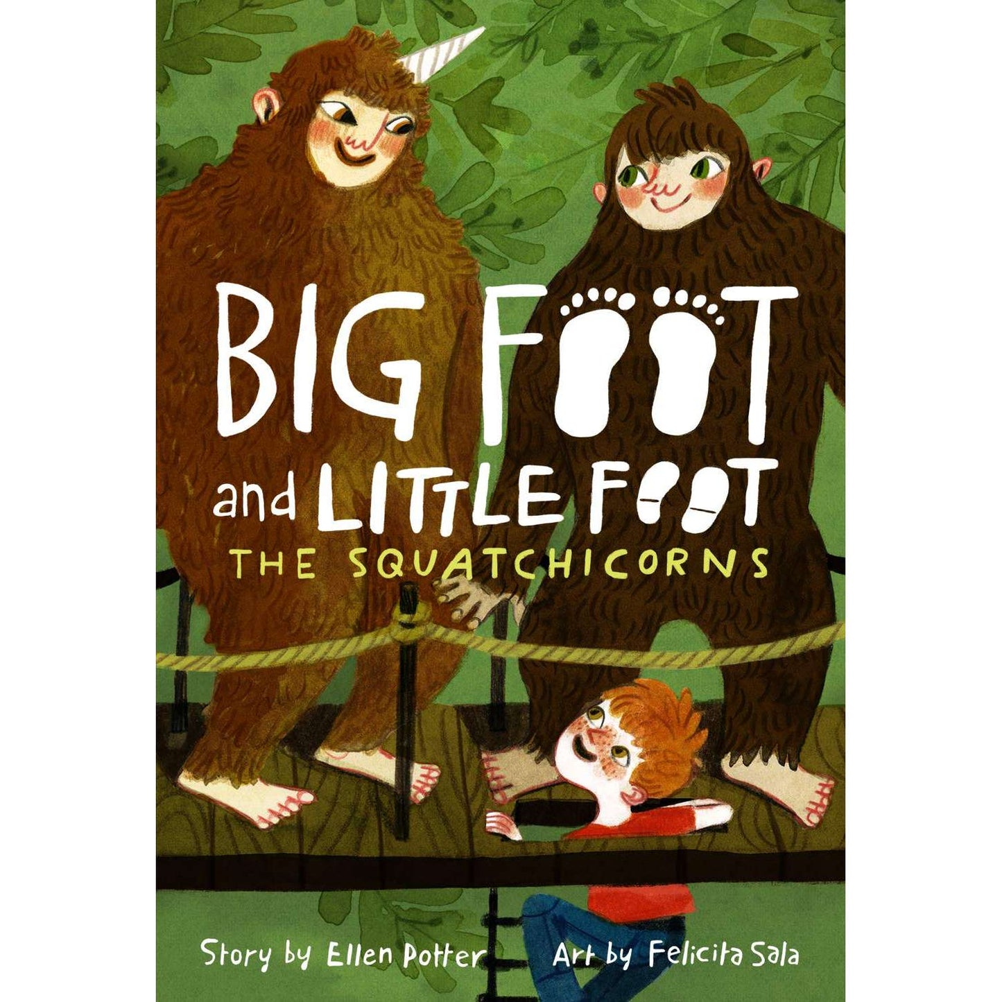 Paradise Clay HNA053 The Squatchicorns (Big Foot and Little Foot #3) - Book