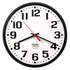 AbilityOne 6645010468848 SKILCRAFT Slimline Wall Clock - Analog - Quartz