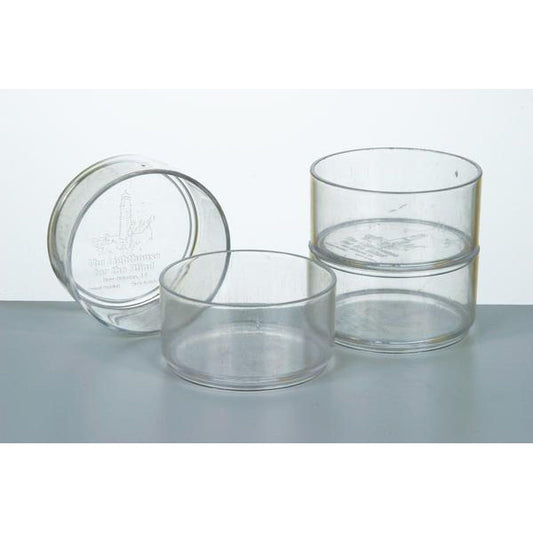 AbilityOne 7510001616211 SKILCRAFT Versa Cup Clear Plastic Cup for Paper Clips and Small Items - 2" x 3.8" - Plastic - Clear