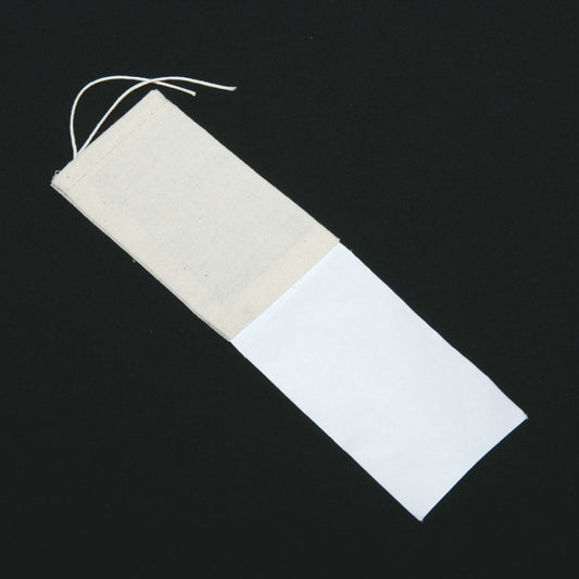 AbilityOne 8105002813924 SKILCRAFT Mailing Bag - 3" x 5", 100 per Bundle, Natural - 3" x 5" - Drawstring - Cotton - 100/Bundle - Natural