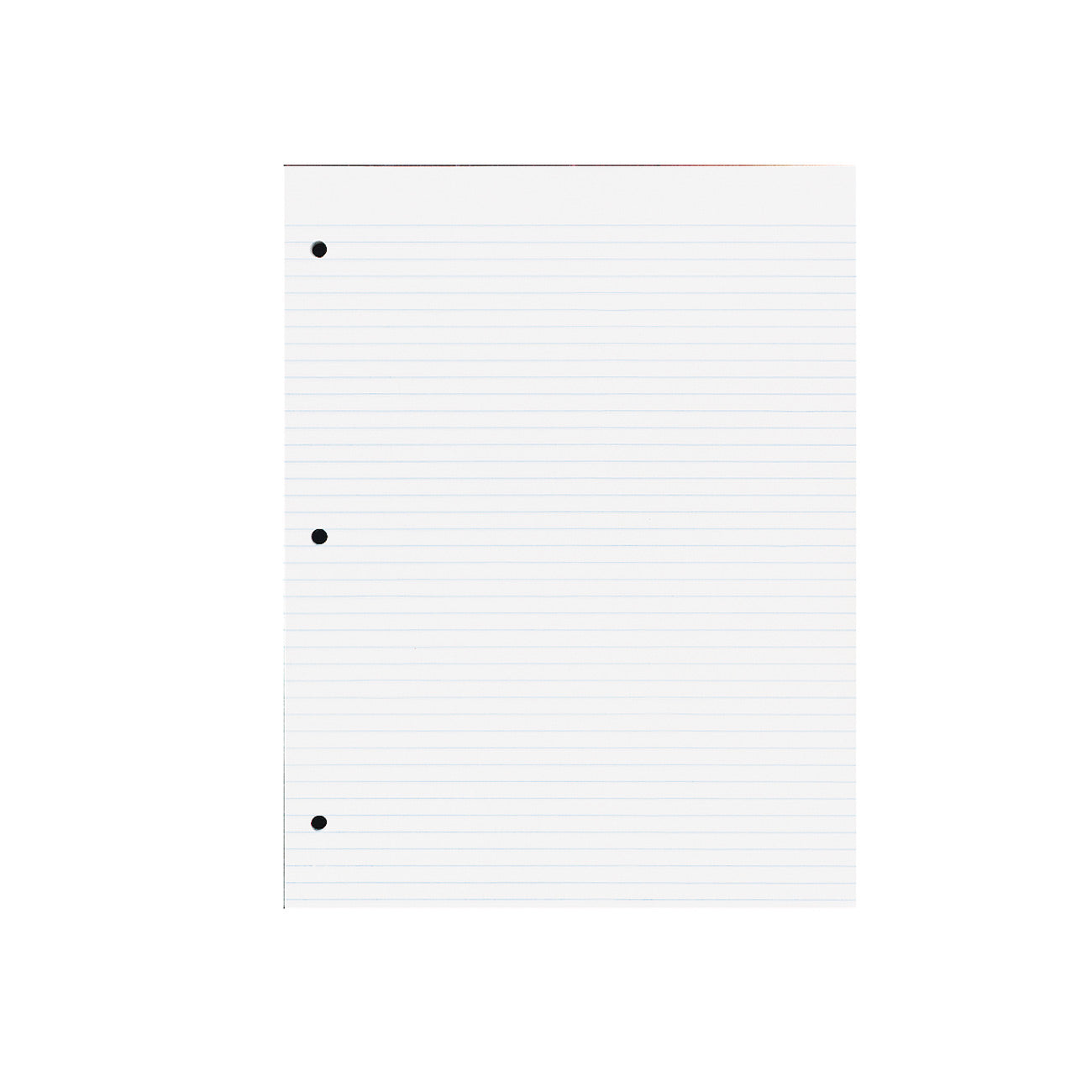 AbilityOne 7530002864339 SKILCRAFT Loose-Leaf Paper-Ruled-11"x8 1/2", Holes 4 1/4"Apart-3-Ring, 1/4" Narrow Rule - 100 Sheets - 16 lb Basis Weight - Letter Rotated 11" x 8.50" - 1Pack - White Paper