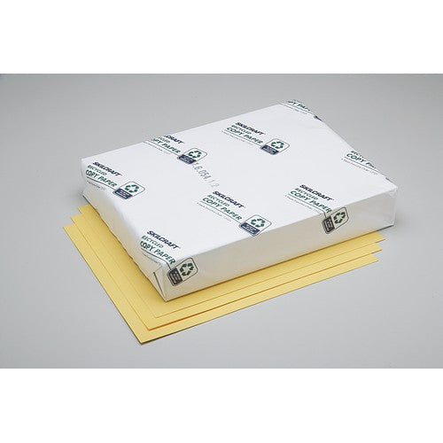 AbilityOne 7530011569775 SKILCRAFT Copy & Multipurpose Paper - For Laser Print - Letter - 8.50" x 11" - 20 lb Basis Weight - Recycled - 50% Recycled Content - 3 x Hole Punched - 1 Box - Blue