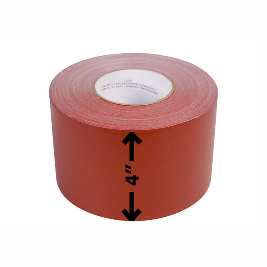 AbilityOne 7510000745029 SKILCRAFT Waterproof Tape - "The Original" 100 MPH Tape - 4" x 60 yds, Red - 4" Width x 60 yd LengthCloth Backing - Red